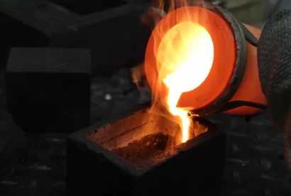 gold melting